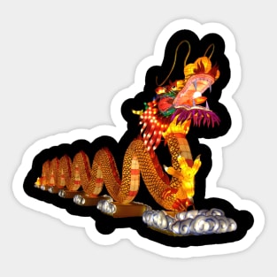 China Lights Dragon Sticker